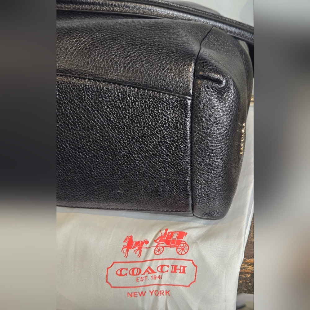 Coach Madison Pinnacle Leather Large Drawstring Shoulder Bag - Picture 9 of 15